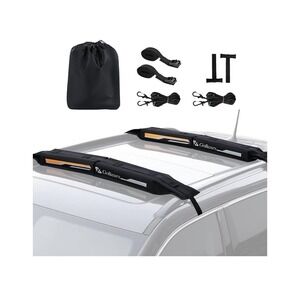 Golkcurx Soft Roof Rack 47in Universal 175lb w/ Straps Bag Kayak SUP Surf Canoe